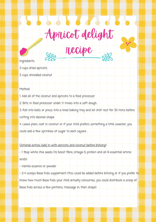 Apricot delight recipe