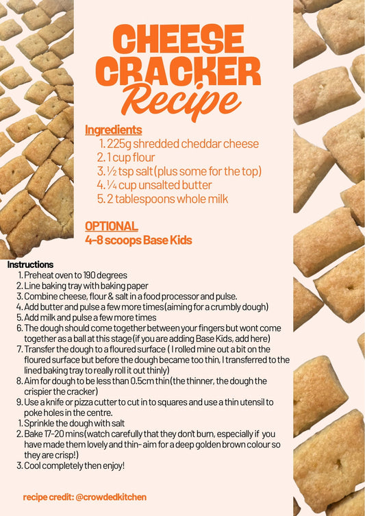 Cheese cracker recipe!
